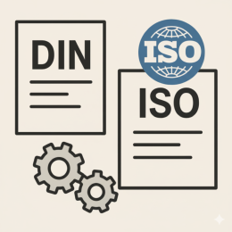Nouvel article de blog - Norme DIN et ISO : Comprendre leur utilit et leurs diffrences. 