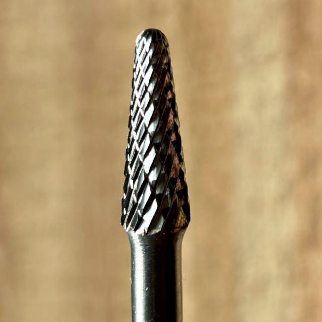 Fraise carbure conique bout arrondi - Type L ( KEL) la maison du taraud