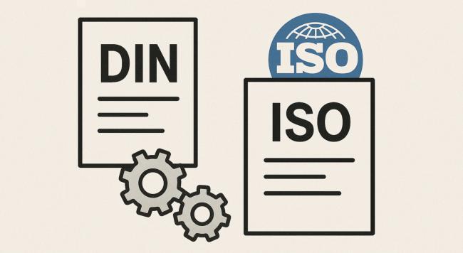 Normes din et iso la maison du taraud