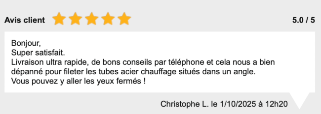 avis clients la maison du taraud