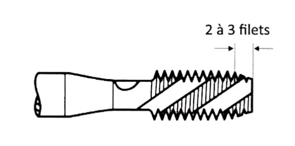 taraud avec entre C 35/RSP La Maison du Taraud